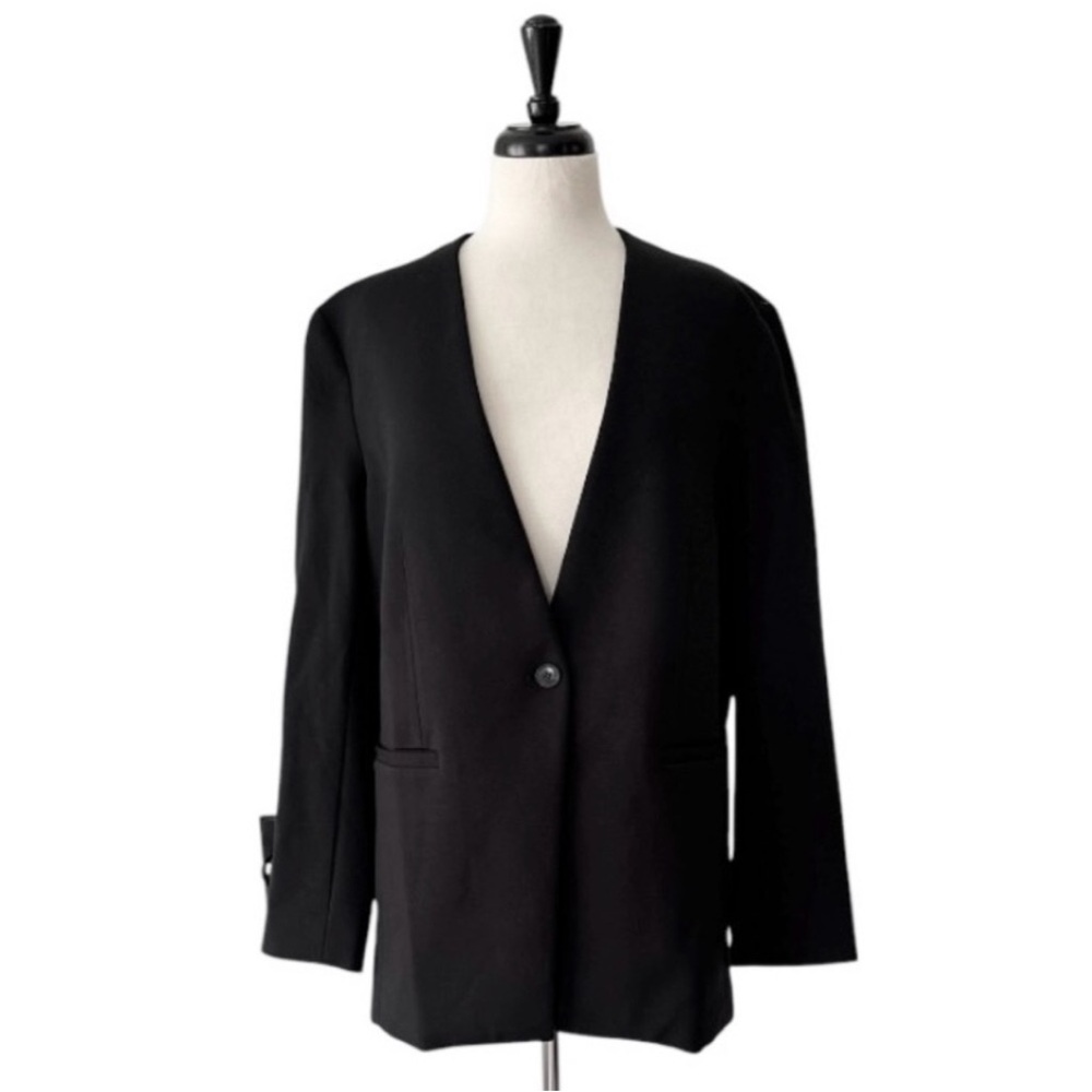 New Spanx perfect collarless blazer with tags